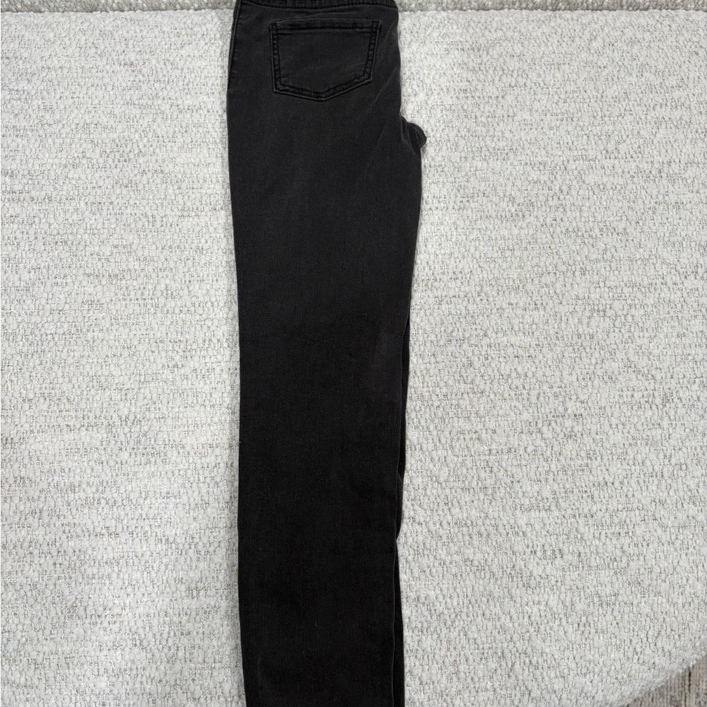 H&M Girls Black Pull- on Skinny Jeans- size 6x NWOT
